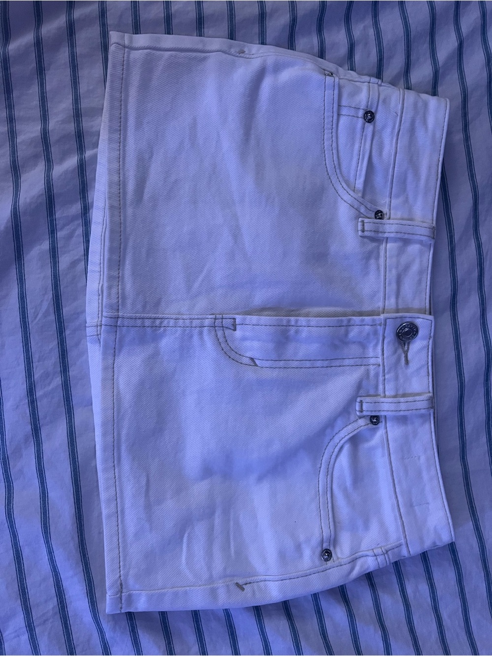PacSun White Mini Skirt
